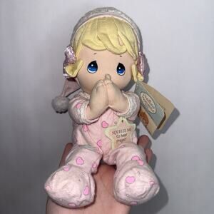 Precious Moments Prayer Pal Doll Girl Pink 10" With Tag READ DESCRIPTION